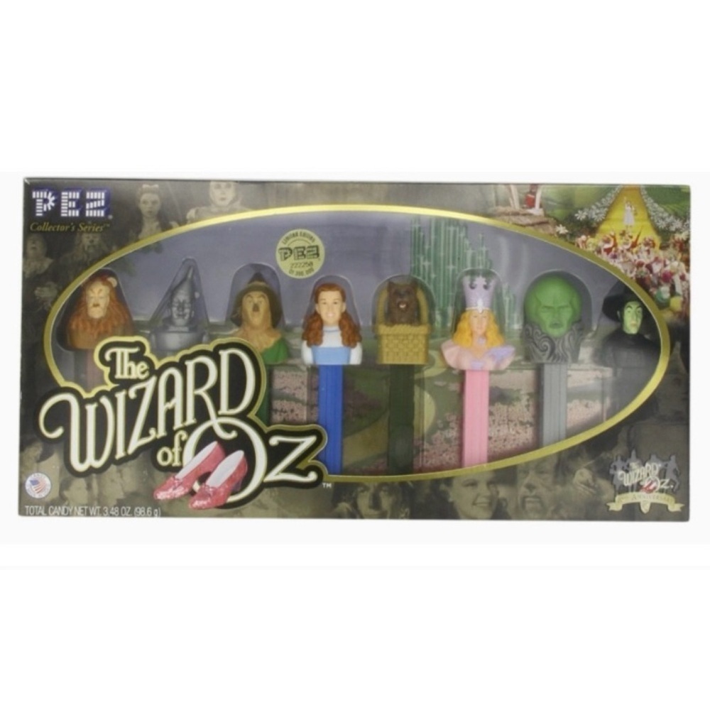 Wizard of Oz collectible limited edition Pez candy dispensers NEW